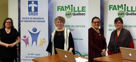 hristiane Bourdages Simpson, Denise Normand-Guérette, Johanne April, Hélène Larouche