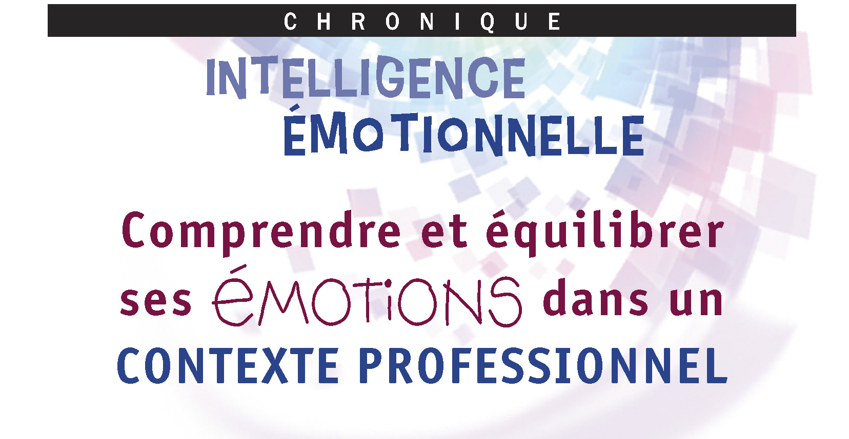 ppno48 intelligence émotionnelle comprendre équilibrer ses emotions